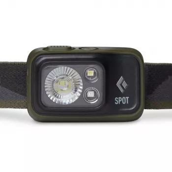 Žibintuvėlis ant galvos Black Diamond Spot 400 Black, Red LED