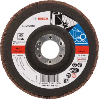Priedas kampiniam šlifuokliui Bosch 2 608 607 326, angos skersmuo 2,22 cm