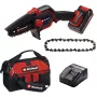 Belaidis genėjimo grandininis pjūklas Einhell GE-PS 18/15 Li 18 V Li‑jon 2,5 Ah, kreipiamoji padanga 150 mm