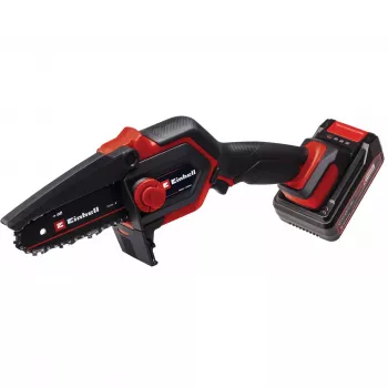 Belaidis genėjimo grandininis pjūklas Einhell GE-PS 18/15 Li 18 V Li‑jon 2,5 Ah, kreipiamoji padanga 150 mm