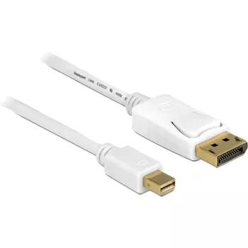 DeLOCK 83483 Mini DisplayPort – DisplayPort kabelis 3 m baltas