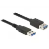 USB ilginamasis kabelis DeLOCK 85056 USB 3.2 Gen 1 2m, juodas