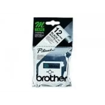 Juostelė etiketėms spausdinti Brother M-K231S juoda ant baltos