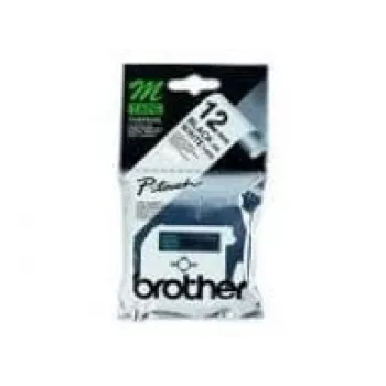 Juostelė etiketėms spausdinti Brother M-K231S juoda ant baltos