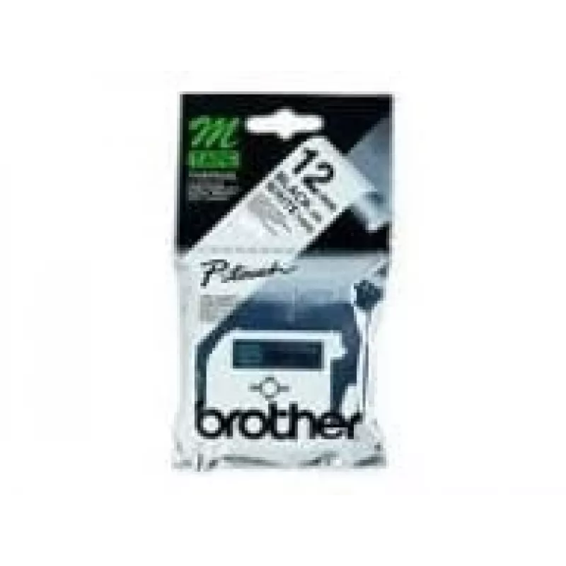 Juostelė etiketėms spausdinti Brother M-K231S juoda ant baltos