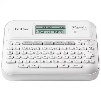 Brother PT-D410VP etikečių spausdintuvas ZINK (Zero-Ink) 180 x 180 DPI Laidinis TZe QWERTY
