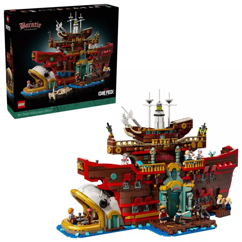 LEGO ONE PIECE 75640 Plūduriuojantis restoranas Baratie