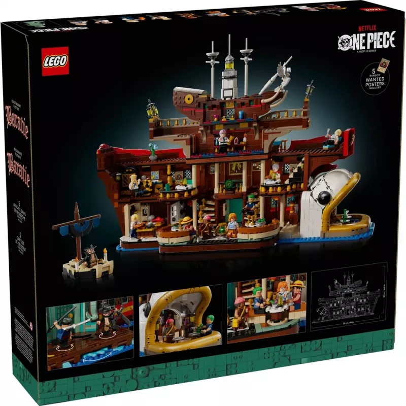 LEGO ONE PIECE 75640 Plūduriuojantis restoranas Baratie