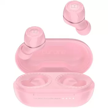 Turbine AirLinks Lite, rožinės spalvos ausinės, Bluetooth, USB-C