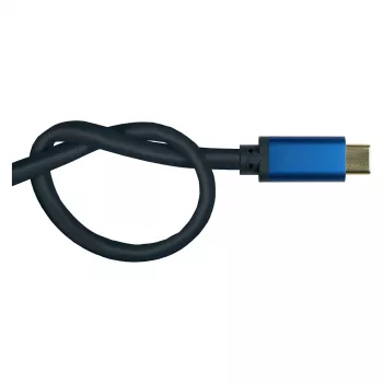 Alcasa 4812-CSF015B 1,5 m adapterinis laidas USB-C – DisplayPort, vyriški jungtys, tiesus
