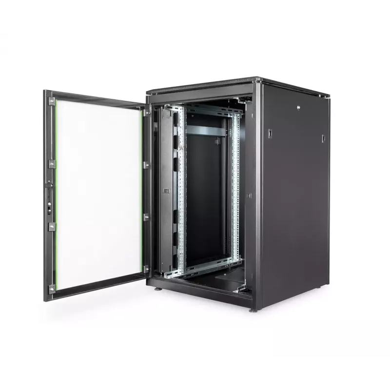 Laisvai pastatomas stovas Digitus ® DN-19 22U-8/8-B-1