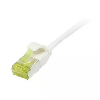 Patch laidas RJ45, CAT6A 500MHz, 10m, Baltas, U/FTP, plonas apvalus d=3,8 mm, TPE/LSZH (Superflex), AWG32, su Cat.7 žaliava, Synergy 21 (S217329V3)