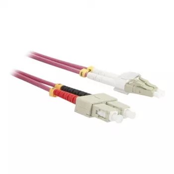 Synergy 21 S216294 - 2 m - OM4 - LC - SC - Kištukas/Kištukas - Violetinė