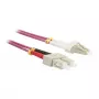 Synergy 21 S216294 - 2 m - OM4 - LC - SC - Kištukas/Kištukas - Violetinė