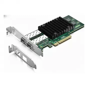 Tinklo plokštė ASUS X710-DA2, dviejų prievadų 10 Gbit SFP+