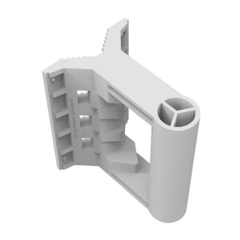quickMOUNT extra MikroTik QME pilkas – pažangus montavimo adapteris didelėms antenoms