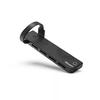 Dokavimo stotelė UNITEK G1002D, skirta Nintendo Switch, laidinė, juoda
