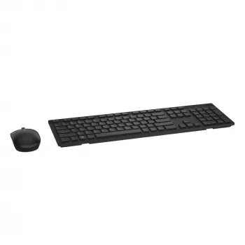Dell KM636 belaidis klaviatūros ir pelės rinkinys, 2.4 GHz, QWERTZ, vokiškas išdėstymas, juoda