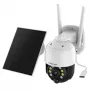 IP stebėjimo kamera Foscam B4 Dome 4 MP (2560×1440), Wi‑Fi 2.4 GHz, IP65, Saulės + baterija 5000 mAh, 355° pasukimas, 90° pakreipimas