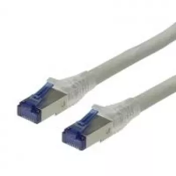 ROLINE patch laidas Cat.6A (Class EA) S/FTP (PiMF) - vientisa viela - pilka - 20 m
