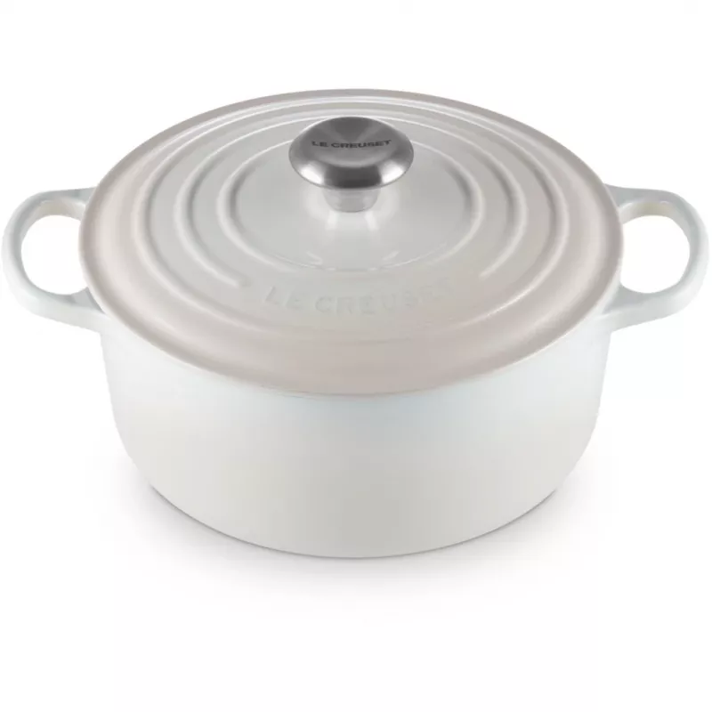 Le Creuset Signature apvalus kepimo indas 24 cm meringue (21177247164430)