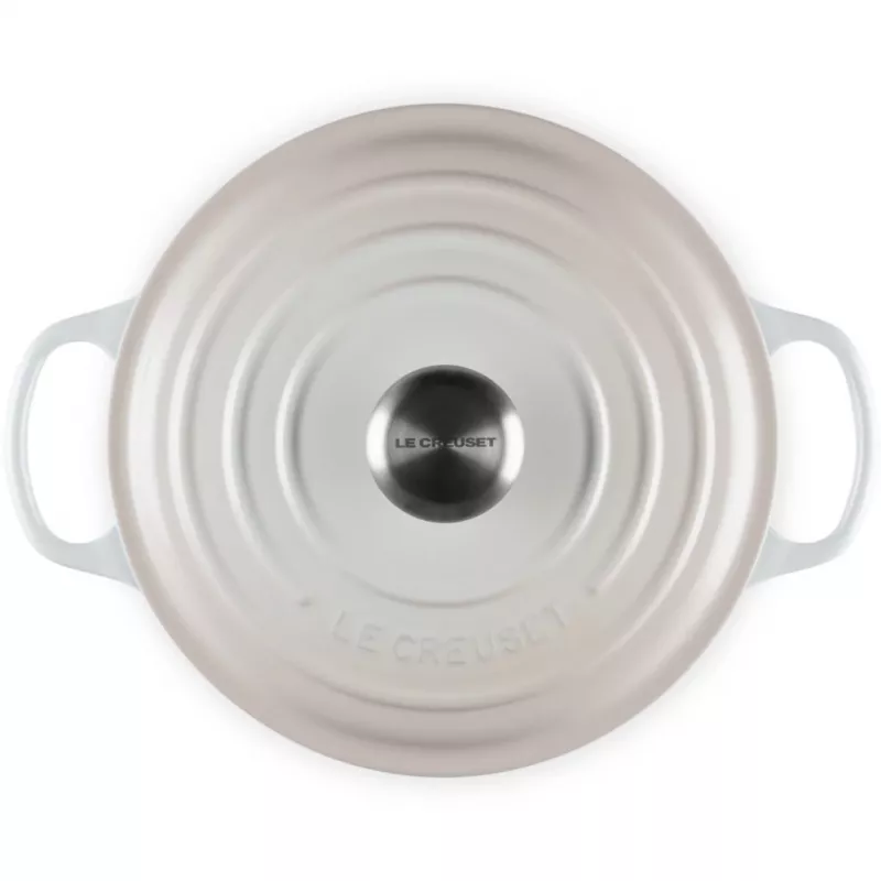 Le Creuset Signature apvalus kepimo indas 24 cm meringue (21177247164430)