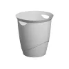 Durable 776010 apvalus plastikinis šiukšlių konteineris pilkas 16 l