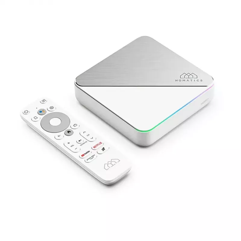 Homatics Box R PLUS 4K Android TV srautinio turinio grotuvas