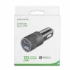 4smarts Rapid+ - automobilinis maitinimo šaltinis - 27 W - 3 A - QC 3.0, PD - 2 išvesties prievadai (USB, 24 kontaktų USB-C)