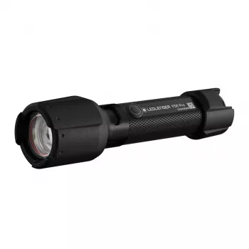 LED Lenser P5R Pro įkraunamas LED žibintuvėlis, juodas, modelis 503101