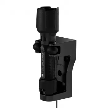 LED Lenser P5R Pro įkraunamas LED žibintuvėlis, juodas, modelis 503101