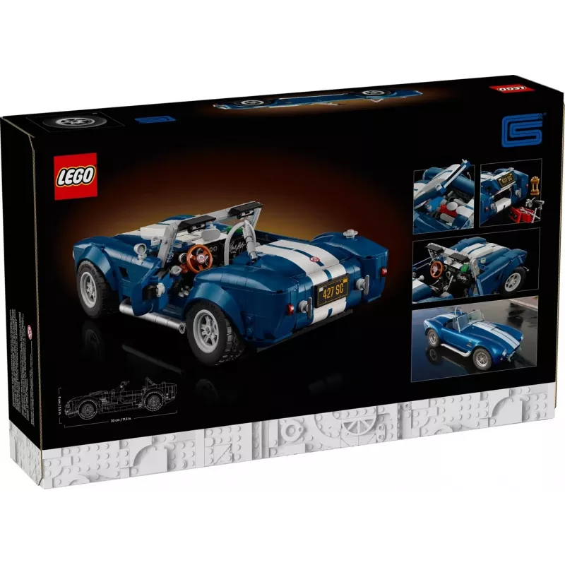LEGO ICONS 10357 Shelby Cobra 427 S/C – Konstruktorius