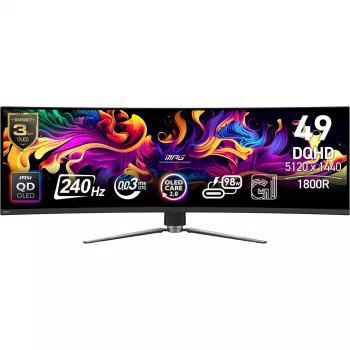Monitorius MSI MPG 491CQPXDE 49 colių Dual QHD QD-OLED 5120 x 1440