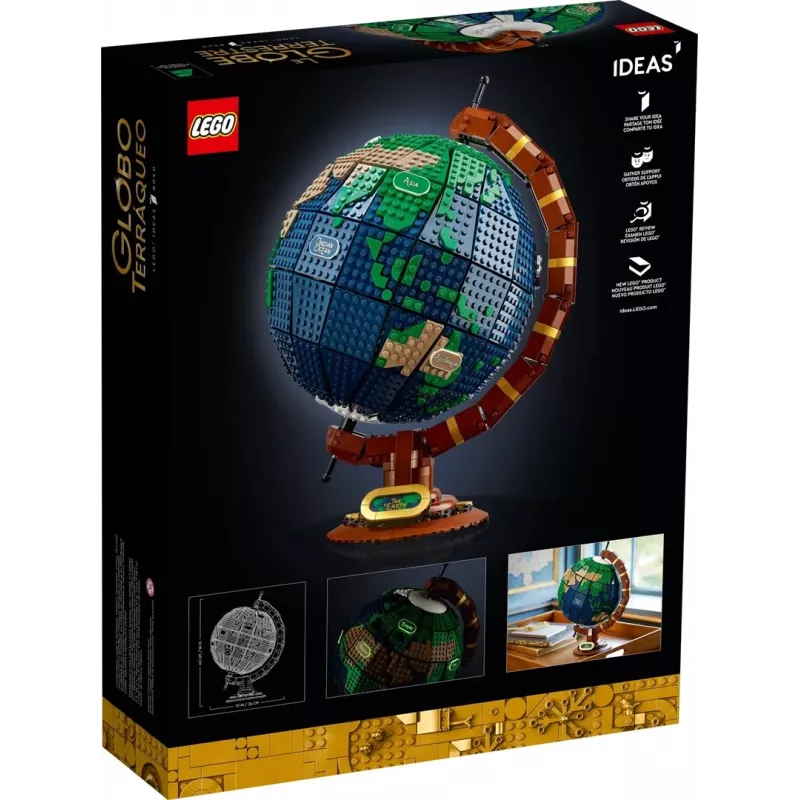 Lego Ideas 21332 Pasaulio gaublys