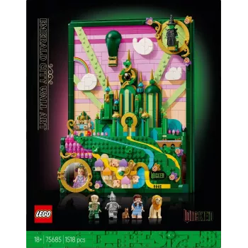 Statybiniai blokeliai Wicked 75685 Obraz Emerald City
