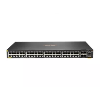 HPE Aruba 6300F - jungiklis - L3 - valdomas - 48 x 10/100/1000 (PoE+) + 4 x 50 Gigabit Ethernet SFP56 - montuojamas į stelažą - PoE+ - TAA atitikmuo
