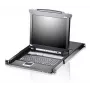 ATEN CL5708N - 1280 x 1024 pikselių - montavimas į stelažą - 1U - juoda