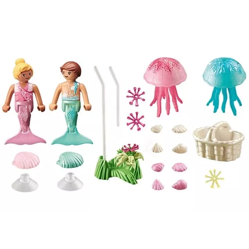 Figūrėlių rinkinys Princess Magic 71504 Undinėlių vaikai su medūza