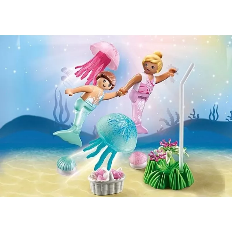 Figūrėlių rinkinys Princess Magic 71504 Undinėlių vaikai su medūza