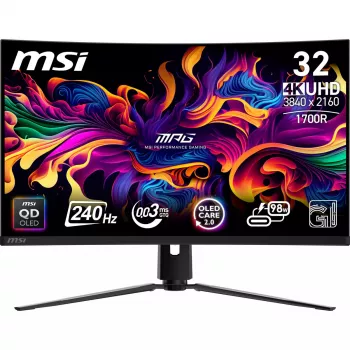 Monitorius MSI MPG 321CURXDE QD-OLED 31,5 col. QD-OLED 3840 x 2160