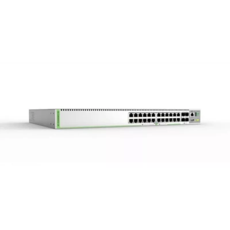 Allied Telesis CentreCOM AT-GS980MX/28 - Valdomas L3 jungiklis - 24 x 10/100/1000 + 4 x 10 Gigabit SFP+ (aukštinimo prievadai)