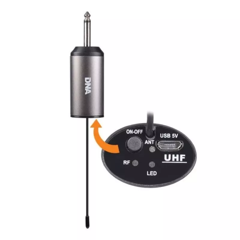 Belaidė mikrofonų sistema DNA Professional FU Dual Vocal