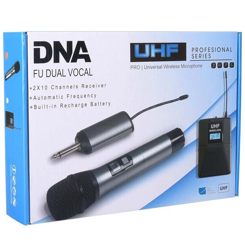 Belaidė mikrofonų sistema DNA Professional FU Dual Vocal