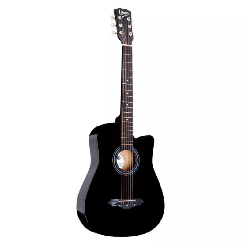 V-TONE AG One BK - 4/4 akustinė gitara, juoda