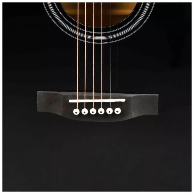 V-TONE AG Two BK – 4/4 akustinė gitara, juoda