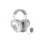 Ausinės ant galvos HAVIT H2002YG — 2,4 GHz belaidės, Bluetooth, laidinės, 20–20 000 Hz, 10 m diapazonas, 257 g (balta/pilka)