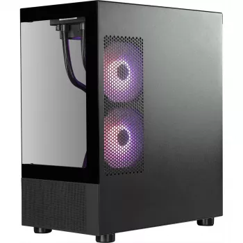 Stalinis kompiuteris THERMALTAKE FTW A-Line LCS 5060 D5 žaidimų PC, juodas/permatomas, Windows 11 Home