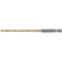 Makita D-14956 HSS TiN gręžtuvas metalui 4,2 mm, bendras ilgis 95 mm, titanu dengtas, 1/4 colio