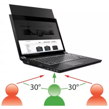 Mobilis privatumo filtras nešiojamam kompiuteriui - 39,6 cm plačiaekranis (15,6 colio)