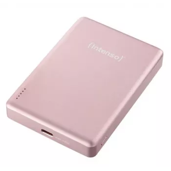 Intenso Power Bank 10000 mAh su magnetiniu laikikliu rožinė 7344033